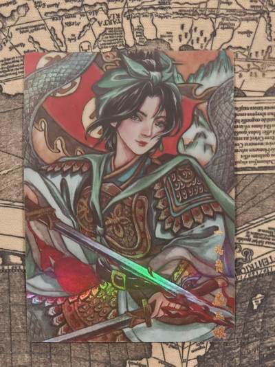龙虎卡牌第五十七场（无佣金，满120包邮，周六晚上结拍，欢迎送拍） - 彩闪卡 扈三娘