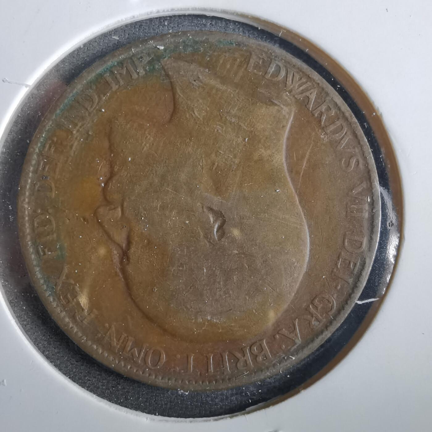 沼泽如烟--第859场 英国1906年1便士