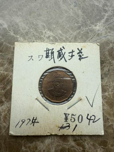 四海杂货铺试营业 - 斯威士兰硬币
