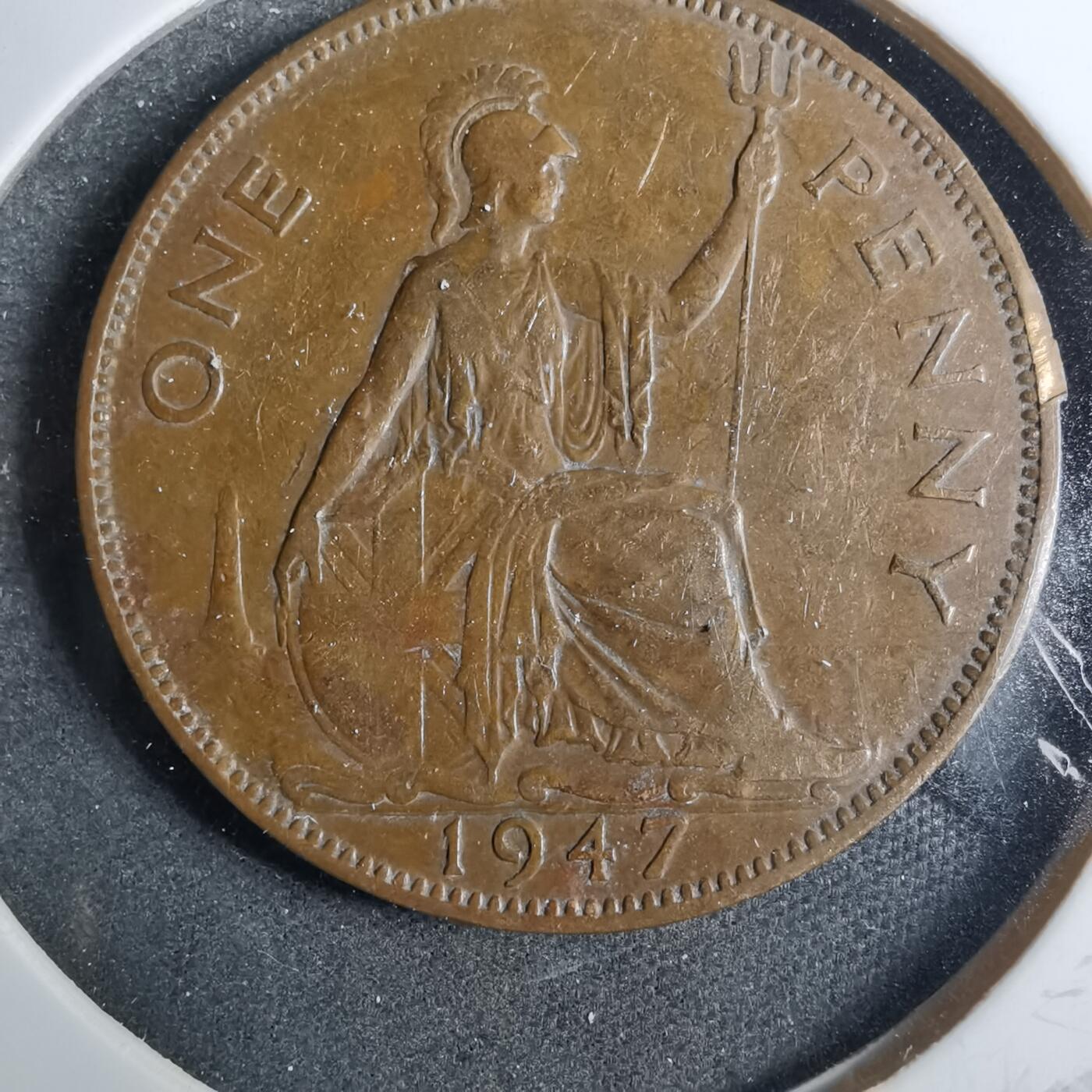 沼泽如烟--第858场 英国1947年1便士
