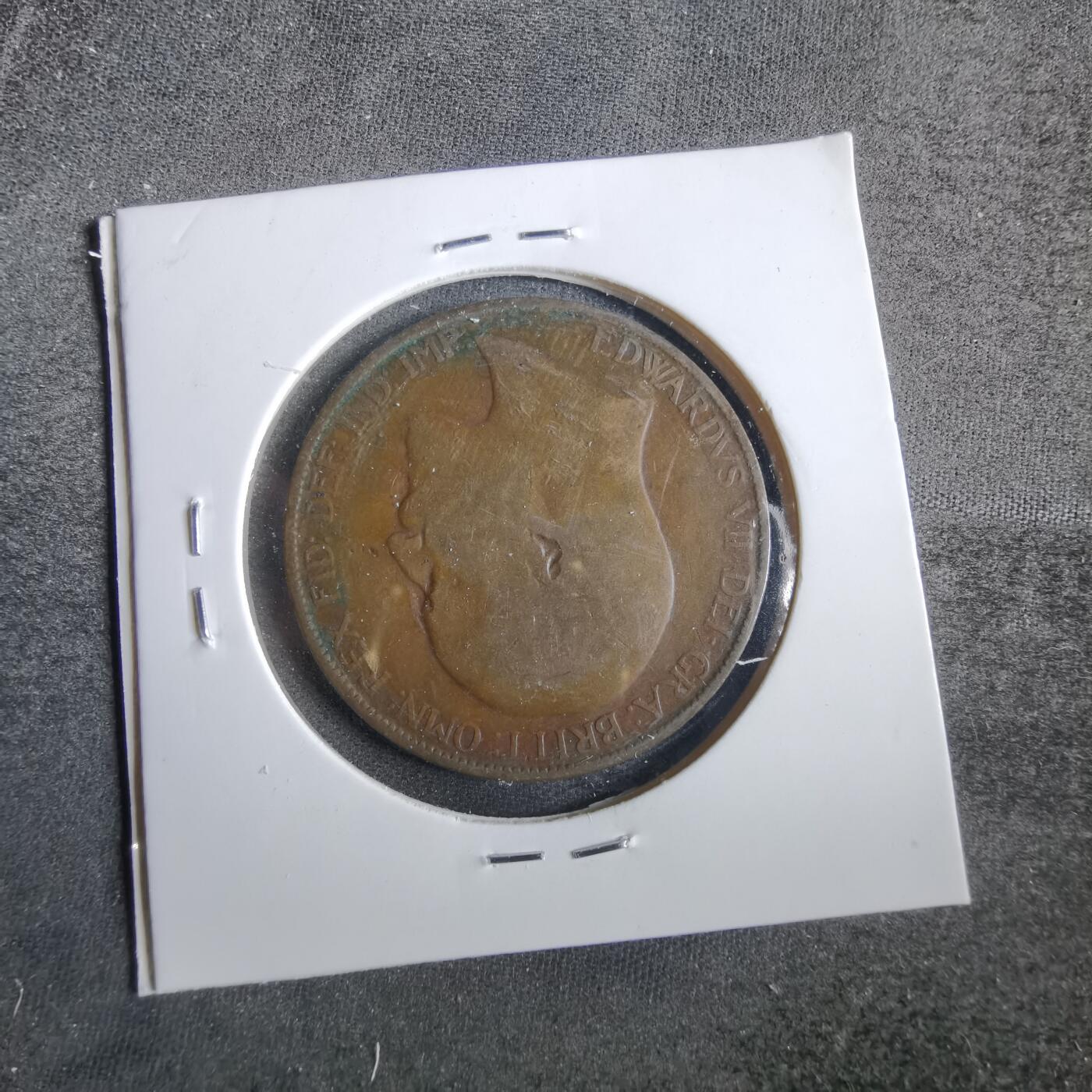 沼泽如烟--第859场 英国1906年1便士