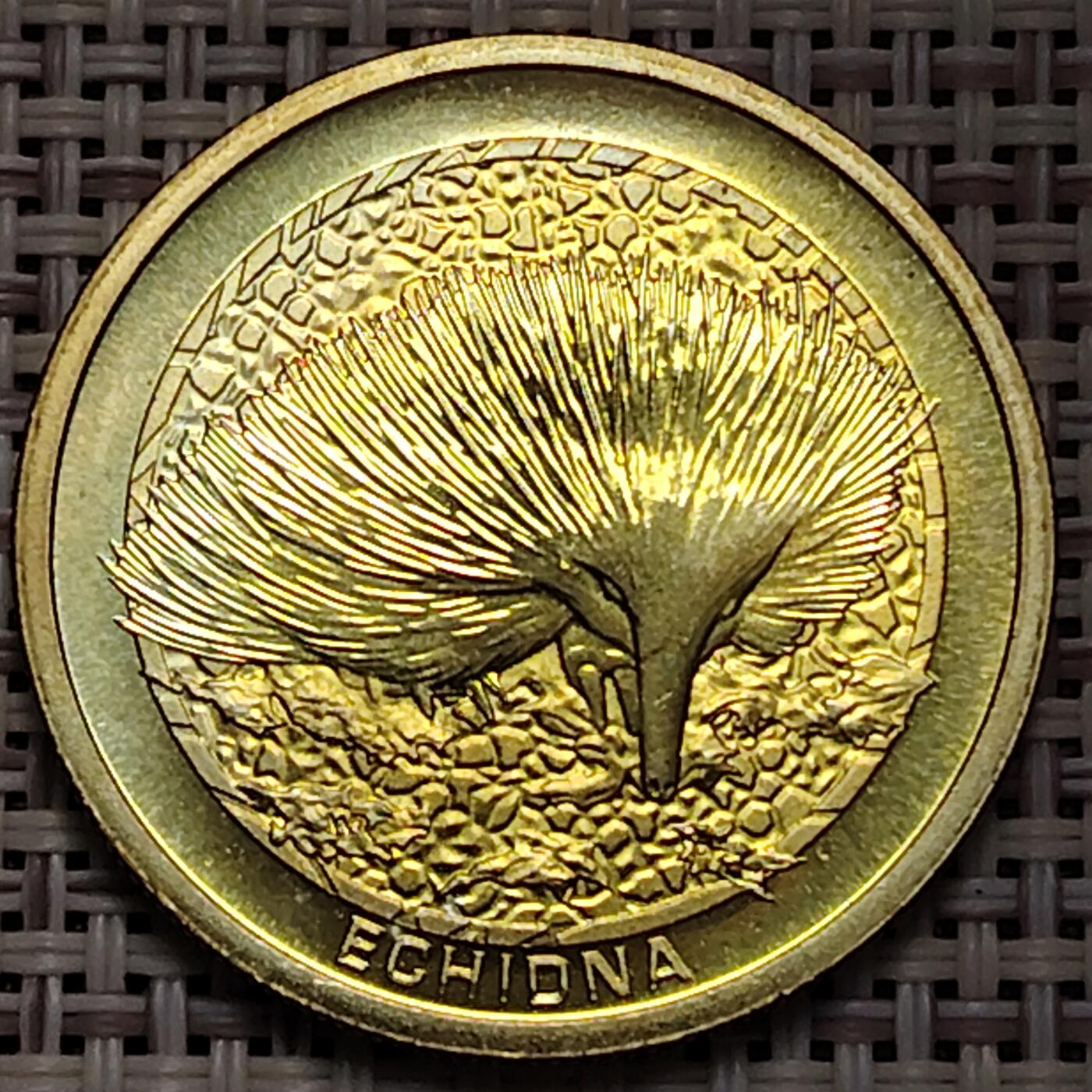 布加迪🐬～世界钱币(上海)🌾第 247 期 /  各国套币和散币 澳大利亚🇦🇺 2008年 1元铜币 29.5mm 