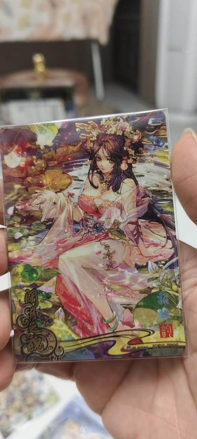秋原瞳的小店第二十四期（持续收拍，祝大家国庆中秋快乐，好好睡它个自然醒） - 卡游三国流芳传韵貂蝉，经典妹卡