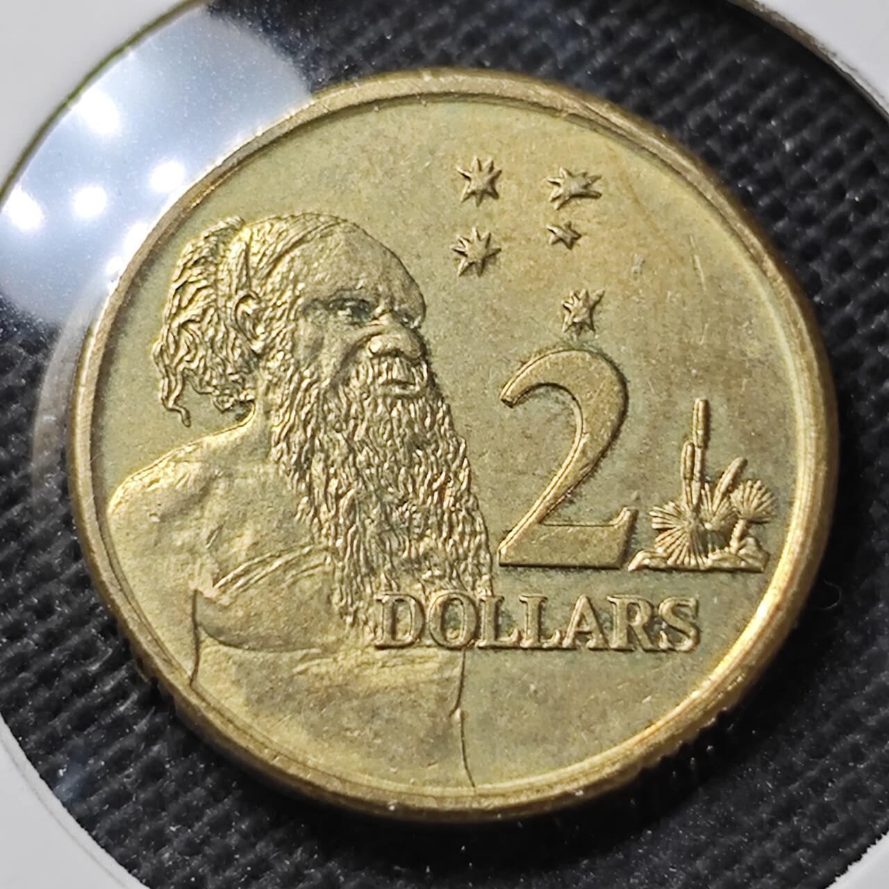 KK钱币收藏小铺 第352场 2月预留时间 周末发货  澳大利亚2元