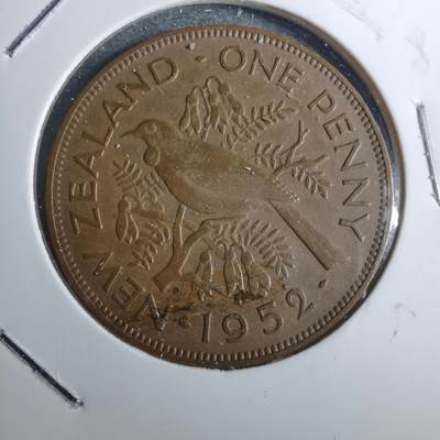沼泽如烟--第858场 - 新西兰1952年1便士