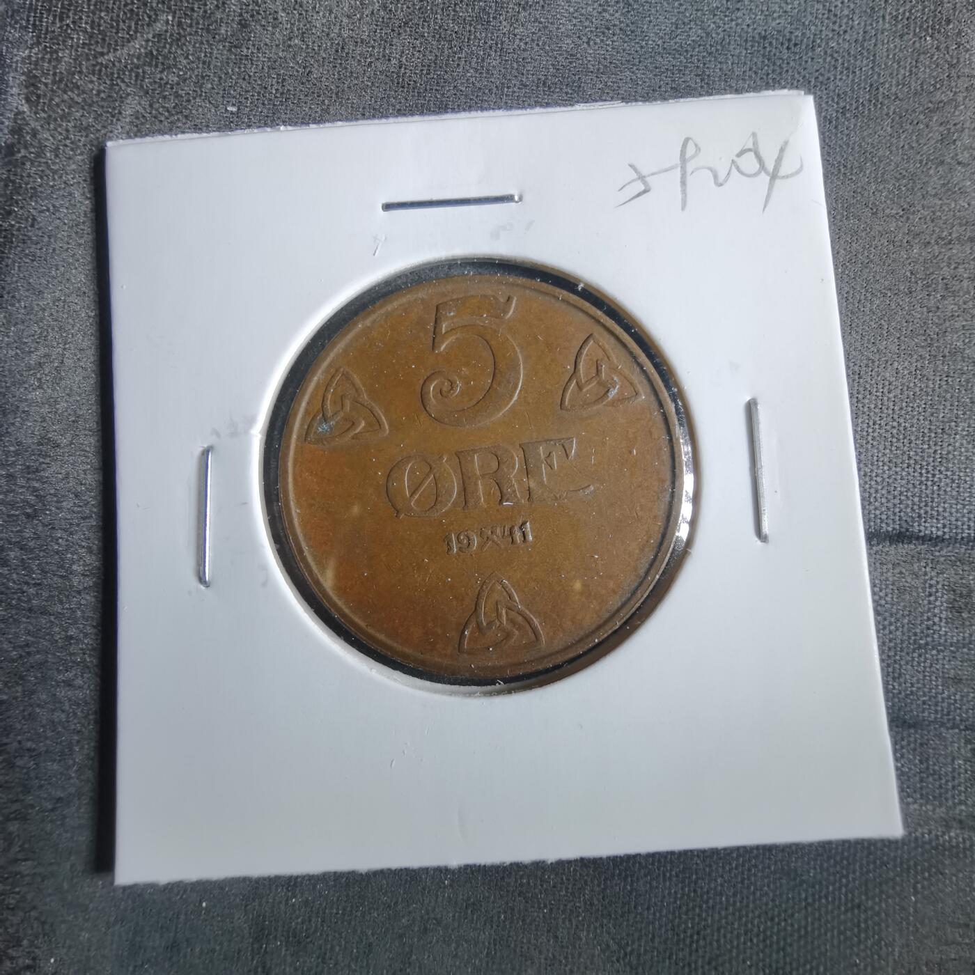 沼泽如烟--第859场 挪威1941年5欧尔