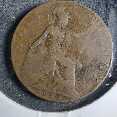 沼泽如烟--第858场 - 英国1924年半便士