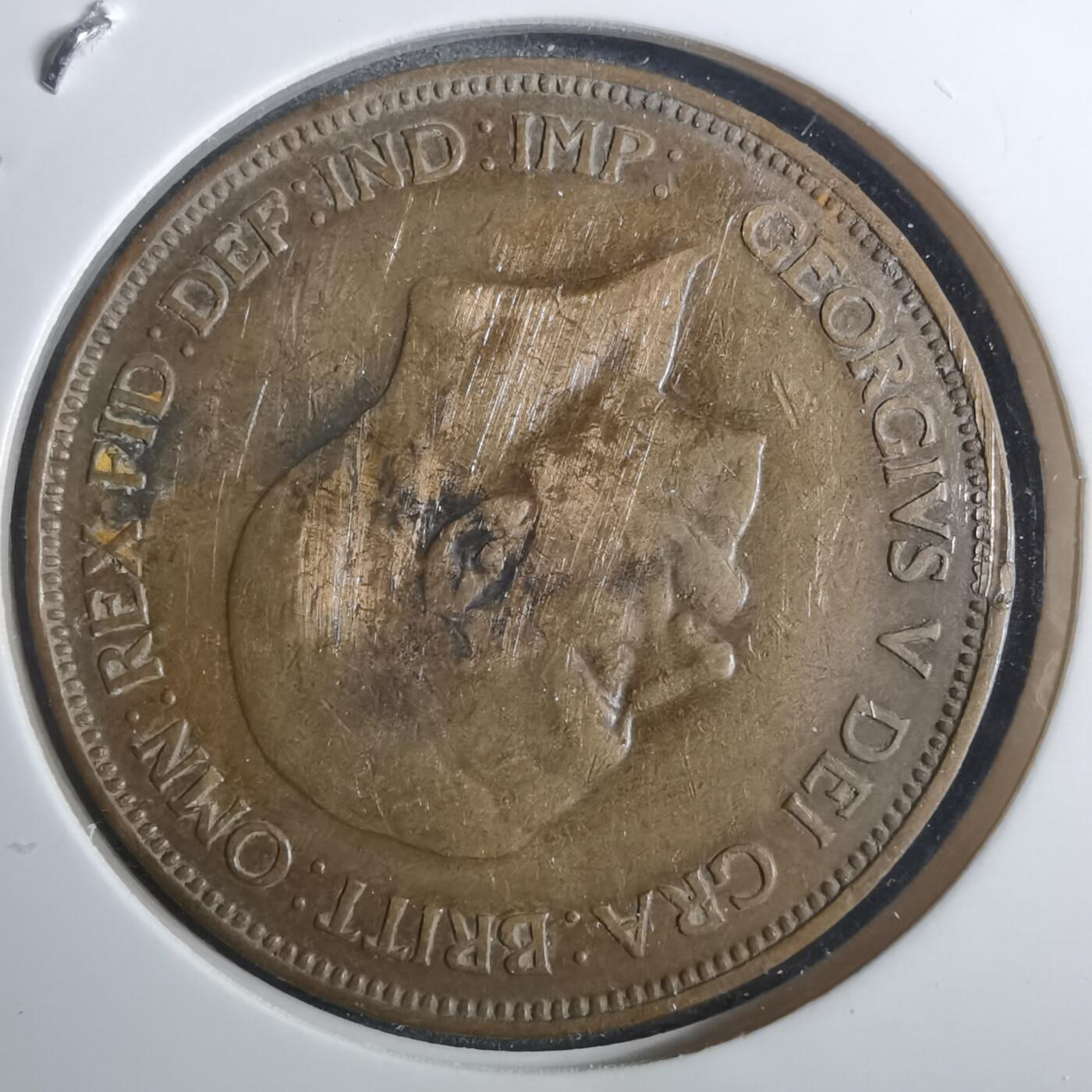 沼泽如烟--第858场 英国1935年1便士