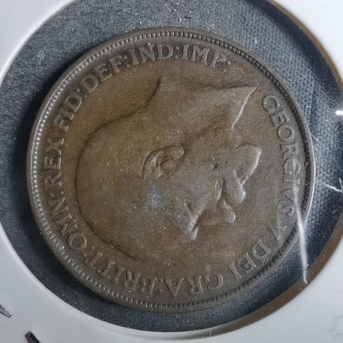 沼泽如烟--第858场 英国1912年1便士