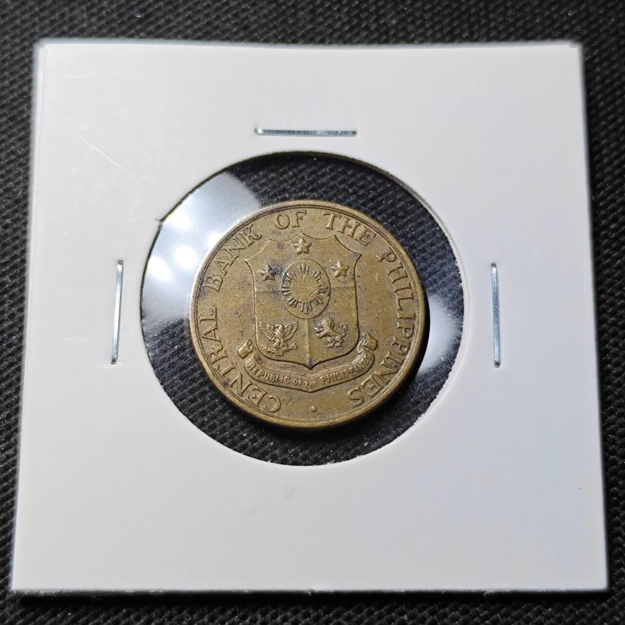 KK钱币收藏小铺 第352场 2月预留时间 周末发货  1962菲律宾5分铜币