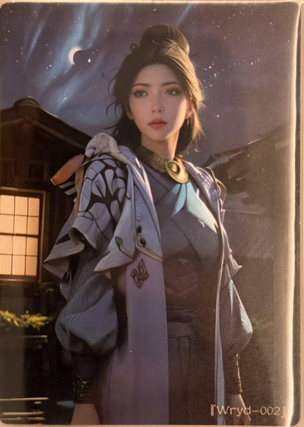 龙虎卡牌第五十七场（无佣金，满120包邮，周六晚上结拍，欢迎送拍） 粗闪卡 奇点 凡人修仙传 南宫婉