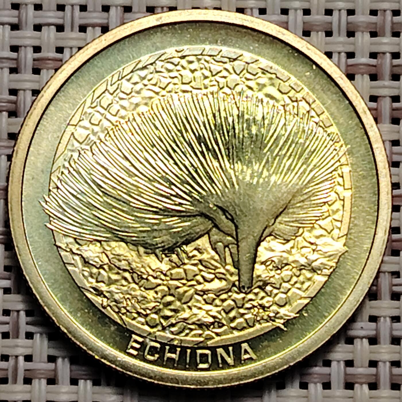 布加迪🐬～世界钱币(上海)🌾第 247 期 /  各国套币和散币 澳大利亚🇦🇺 2008年 1元铜币 29.5mm 