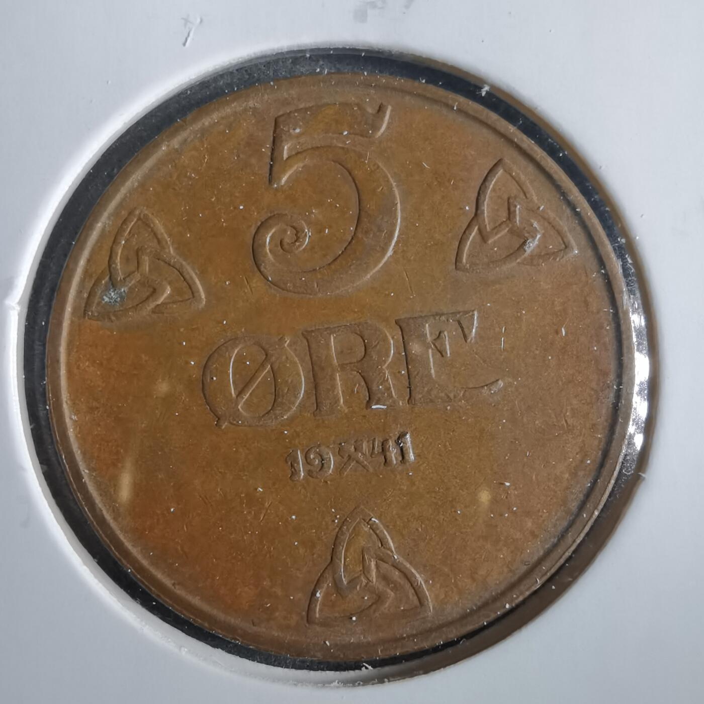 沼泽如烟--第859场 挪威1941年5欧尔