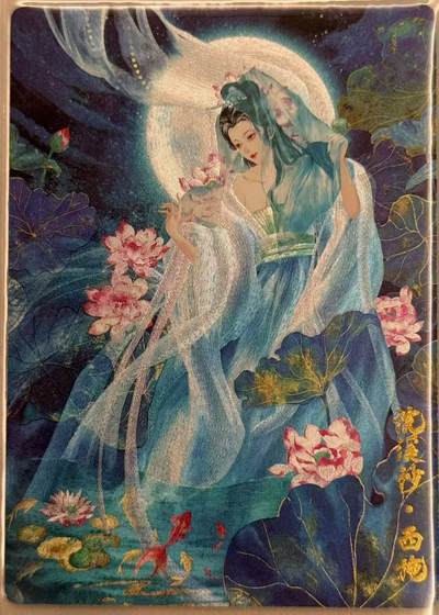龙虎卡牌第五十七场（无佣金，满120包邮，周六晚上结拍，欢迎送拍） - 粗闪卡 奇点 薄荷-西施