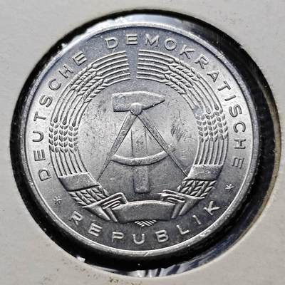 KK钱币收藏小铺 第351场 2月预留时间 周末发货 -  1958东德50芬尼 好品