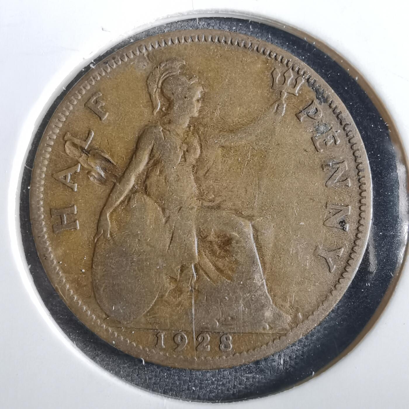 沼泽如烟--第859场 英国1928年半便士