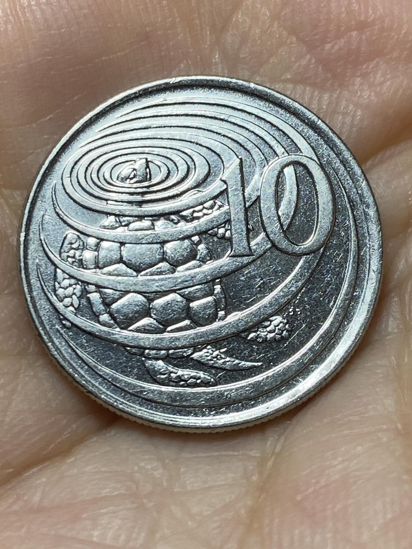 2025年第一百零一场(总第一百二十七场）外国好品散币(免佣金) 开曼群岛🇰🇾1992年10分(伊丽莎白二世中年高冠)