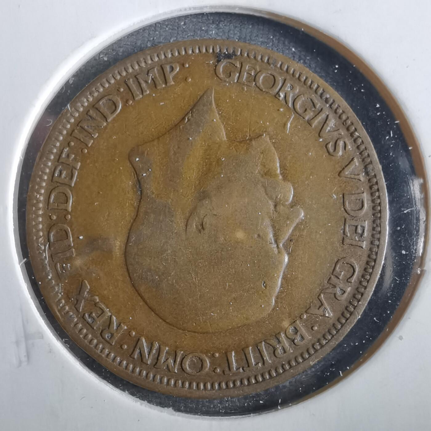 沼泽如烟--第859场 英国1928年半便士