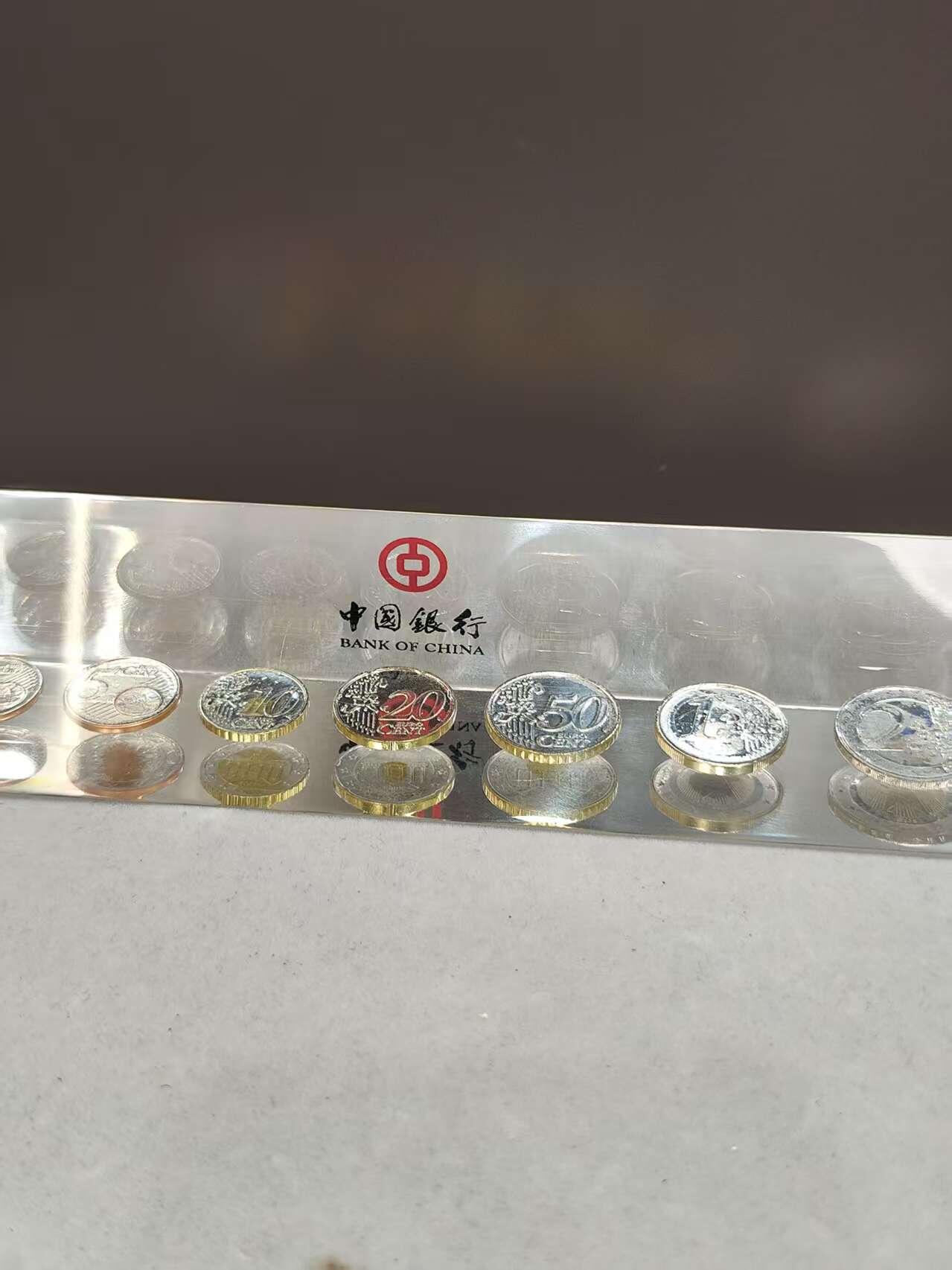 G&W世界散币，银币处理专场（第32场） 中国银行  欧元8枚套  