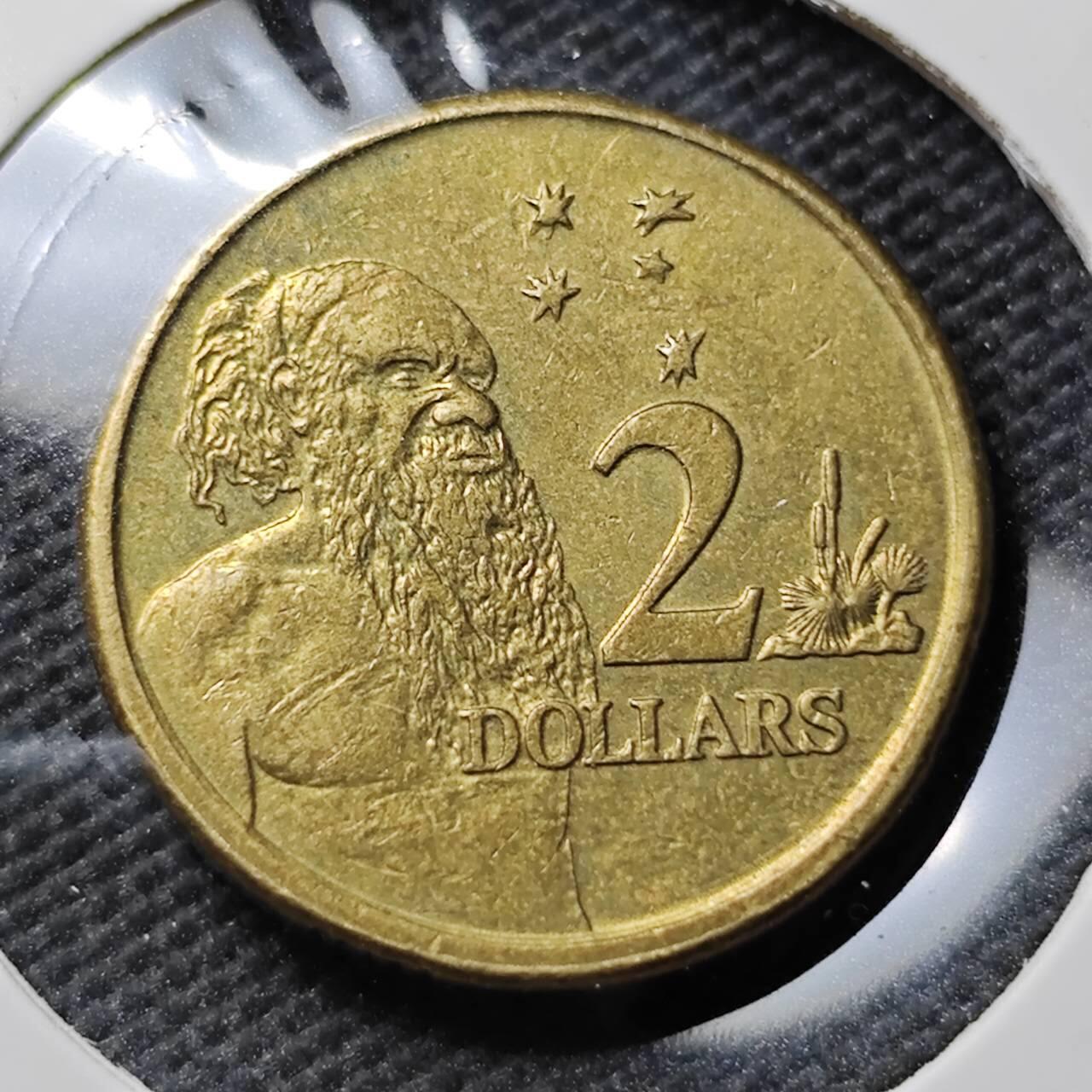 KK钱币收藏小铺 第353场 2月预留时间 周末发货  澳大利亚2元