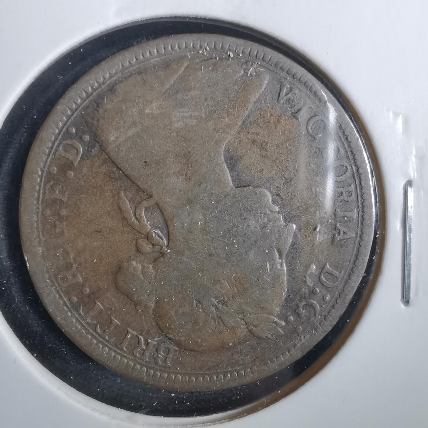 沼泽如烟--第859场 英国1888年半便士