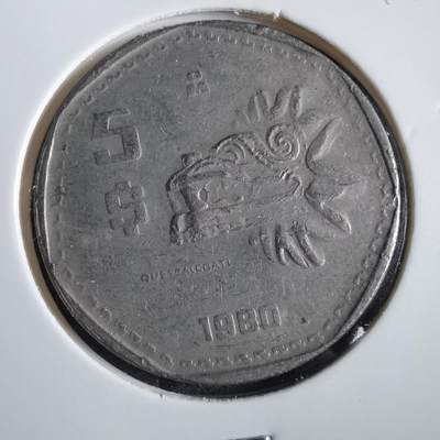 沼泽如烟--第859场 - 墨西哥1980年5比索