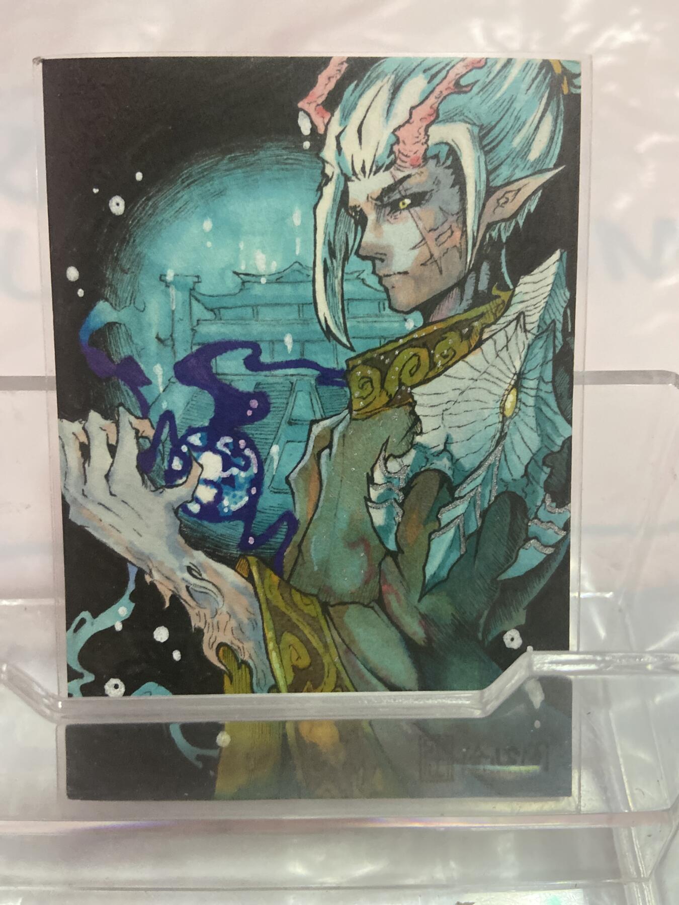 阳大大卡牌拍卖第74期（持续收拍品，周日晚上九点截拍，进群福利早知道） 手绘卡 失落文明 知名画师