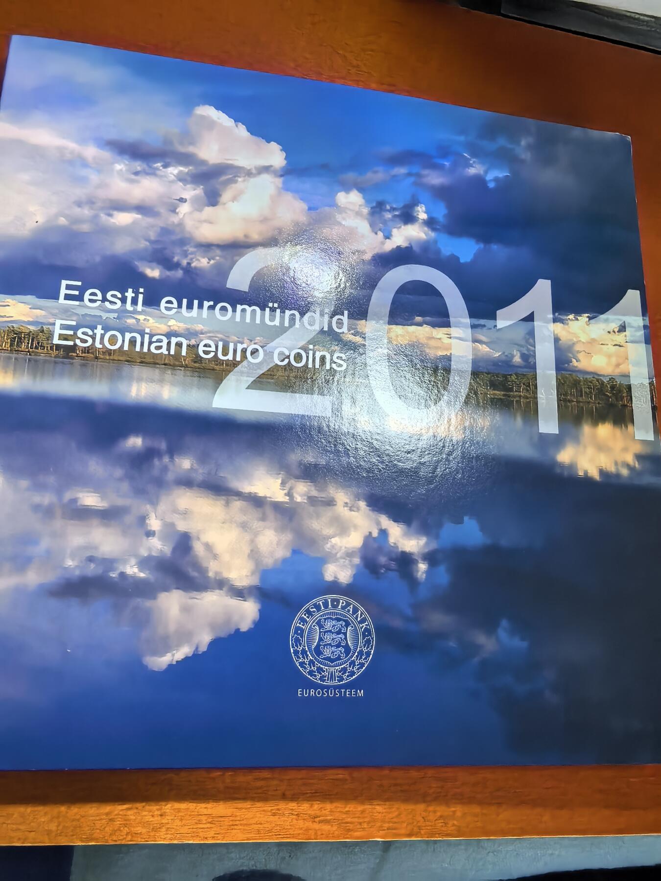 长老汇蛇年精选第五十六场拍卖 2011爱沙尼亚欧元8枚套，卡装，5万套