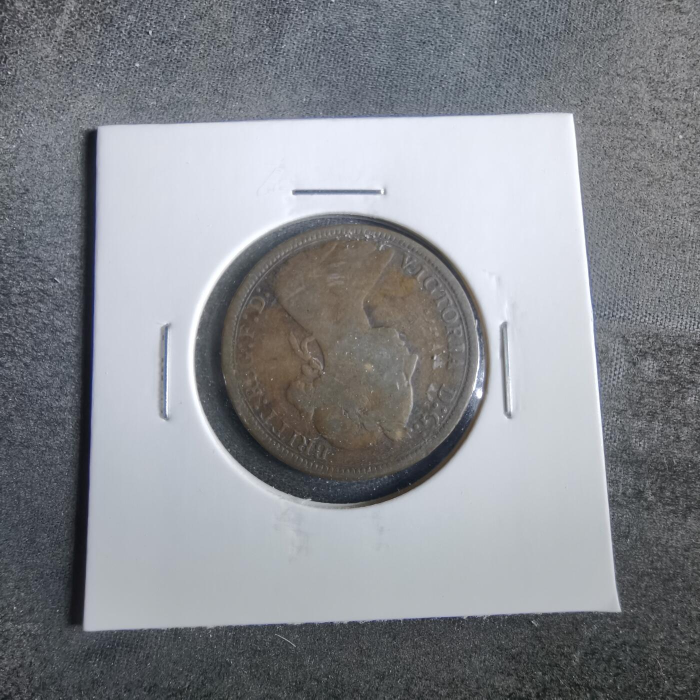 沼泽如烟--第859场 英国1888年半便士