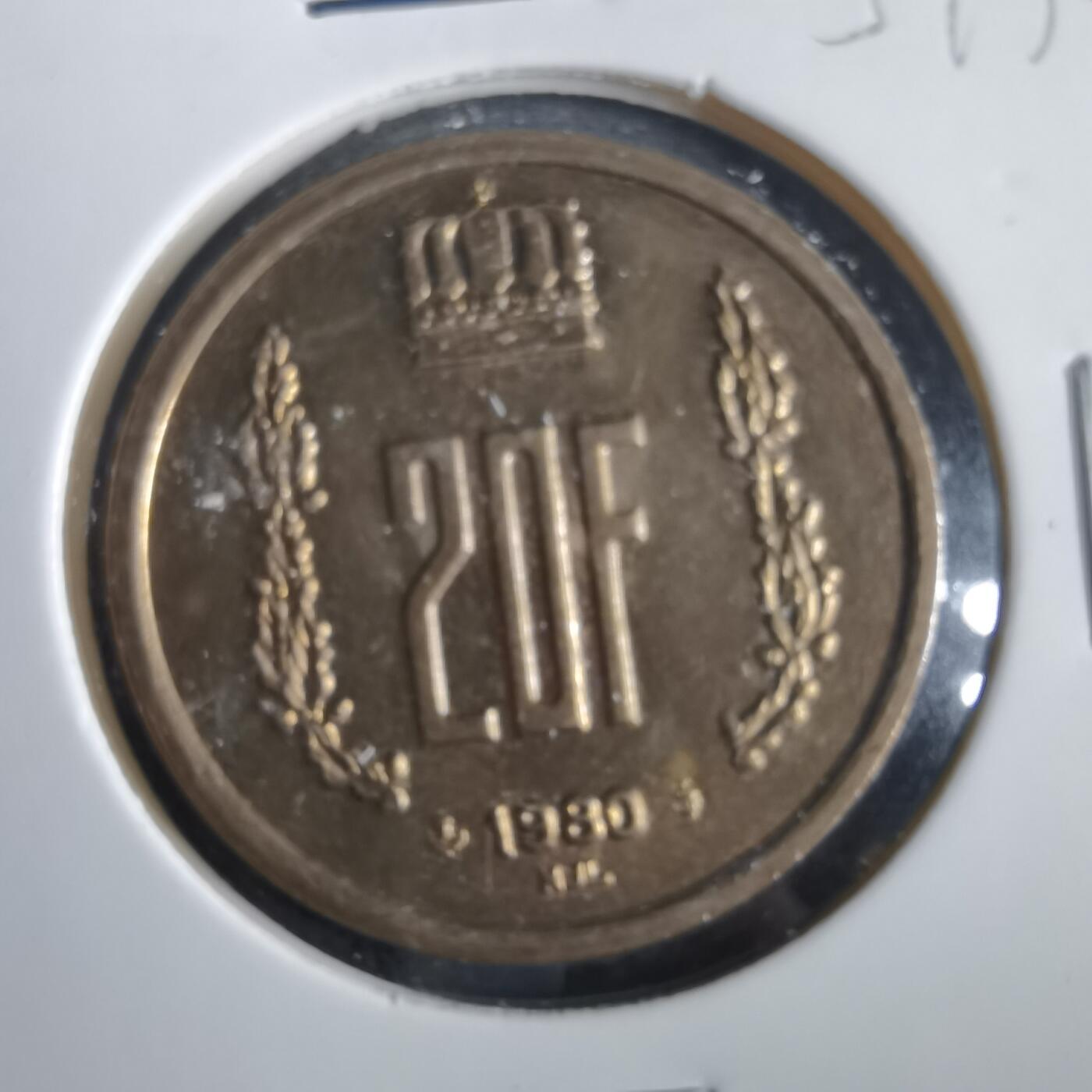 沼泽如烟--第859场 比利时1980年10法郎
