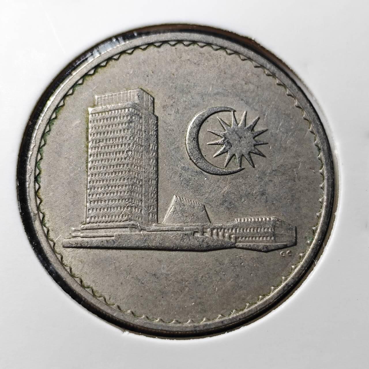KK钱币收藏小铺 第353场 2月预留时间 周末发货  1968马来西亚50分 早期安全边不多见