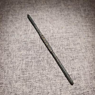 回流第5期货币杂件玉件专拍 - 晚清道家朱砂铜笔