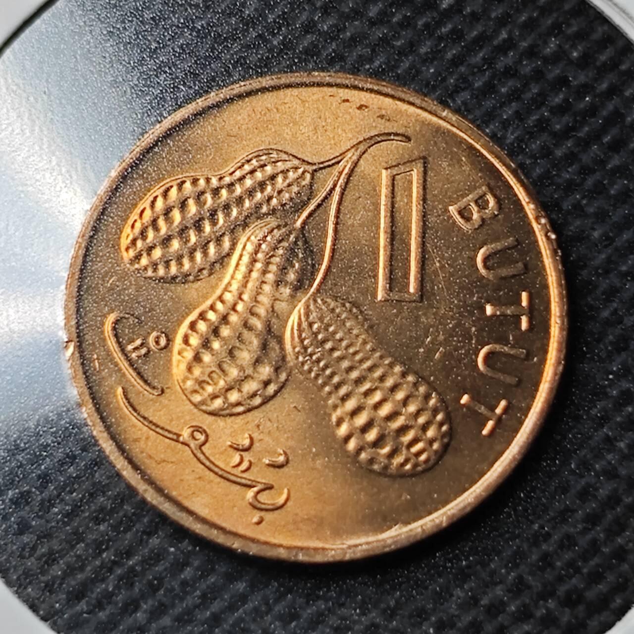 KK钱币收藏小铺 第353场 2月预留时间 周末发货  1974冈比亚1分铜币 好品