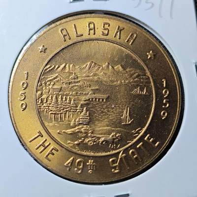 KK钱币收藏小铺 第353场 2月预留时间 周末发货 -  纪念章一枚 好品