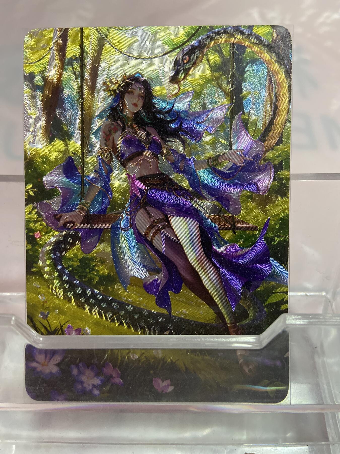 阳大大卡牌拍卖第74期（持续收拍品，周日晚上九点截拍，进群福利早知道） 裸卡 百里卡牌 折光粗闪 巳蛇姬