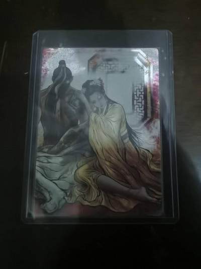 夜之极第三十二期 （10月7日周二晚9点截拍，欢迎竞拍） - 卡德曼 张建东水浒 005/300 李师师 彩粗
