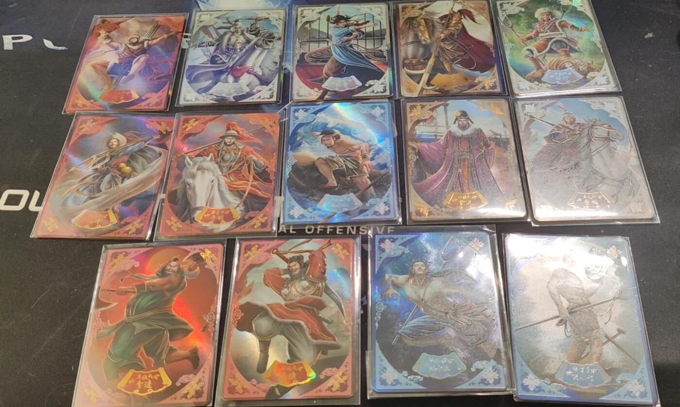 趣卡社水浒第一弹绝版299编十四张