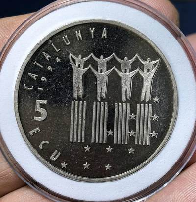 北京马甸外国币专卖第145期，外国币专场，陆续上拍，欢迎关注 1994年西班牙发行建筑师高迪纪念币