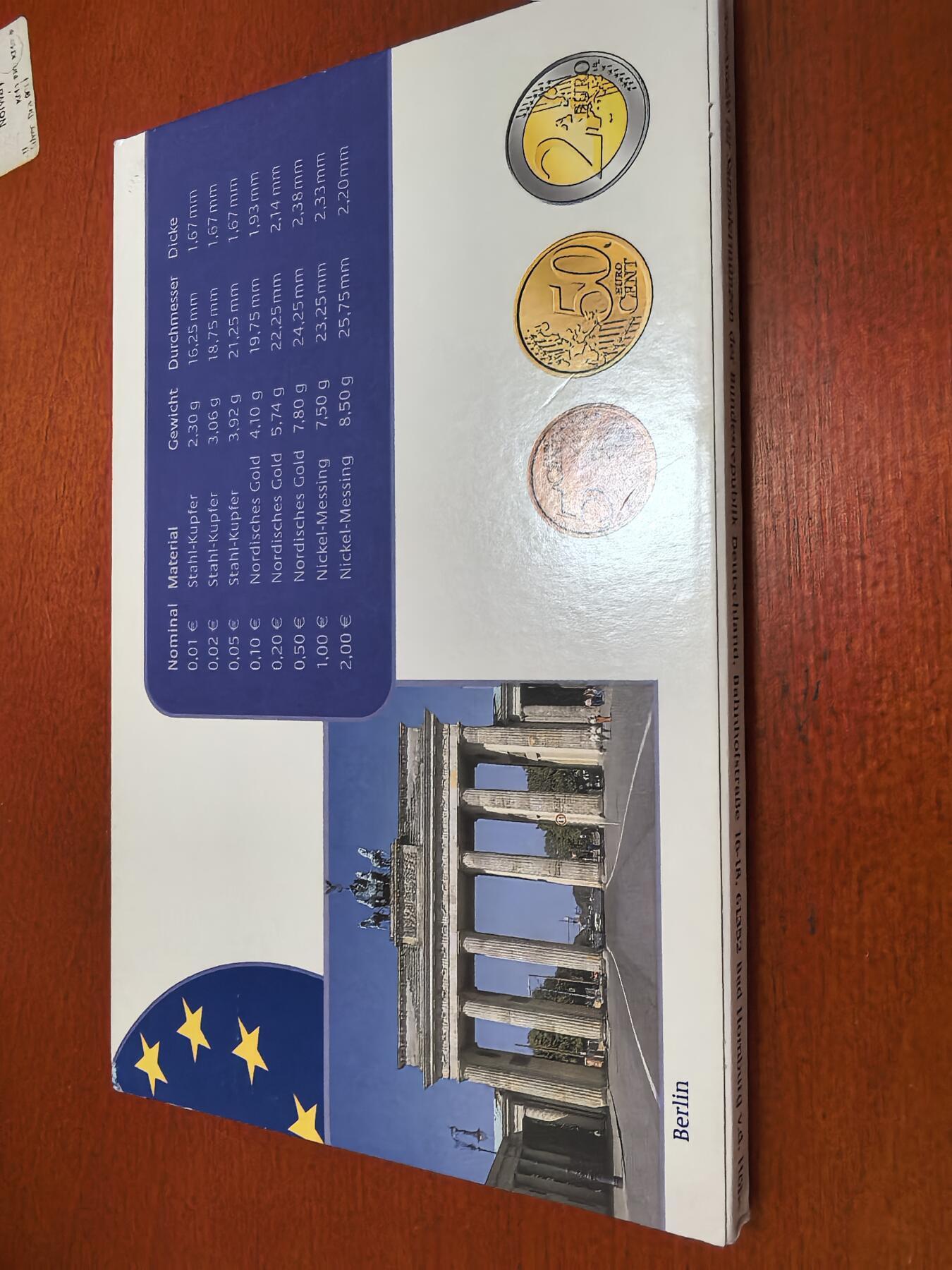 长老汇蛇年精选第五十六场拍卖 2004A德国欧元8枚精制套装，含外纸