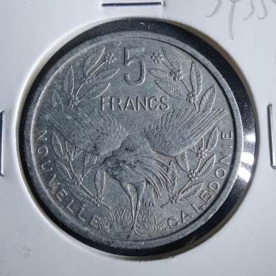 沼泽如烟--第859场 - 法属新喀里多尼亚1952年5法郎