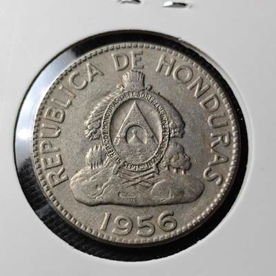KK钱币收藏小铺 第354场 2月预留时间 周末发货 -  1956洪都拉斯10分