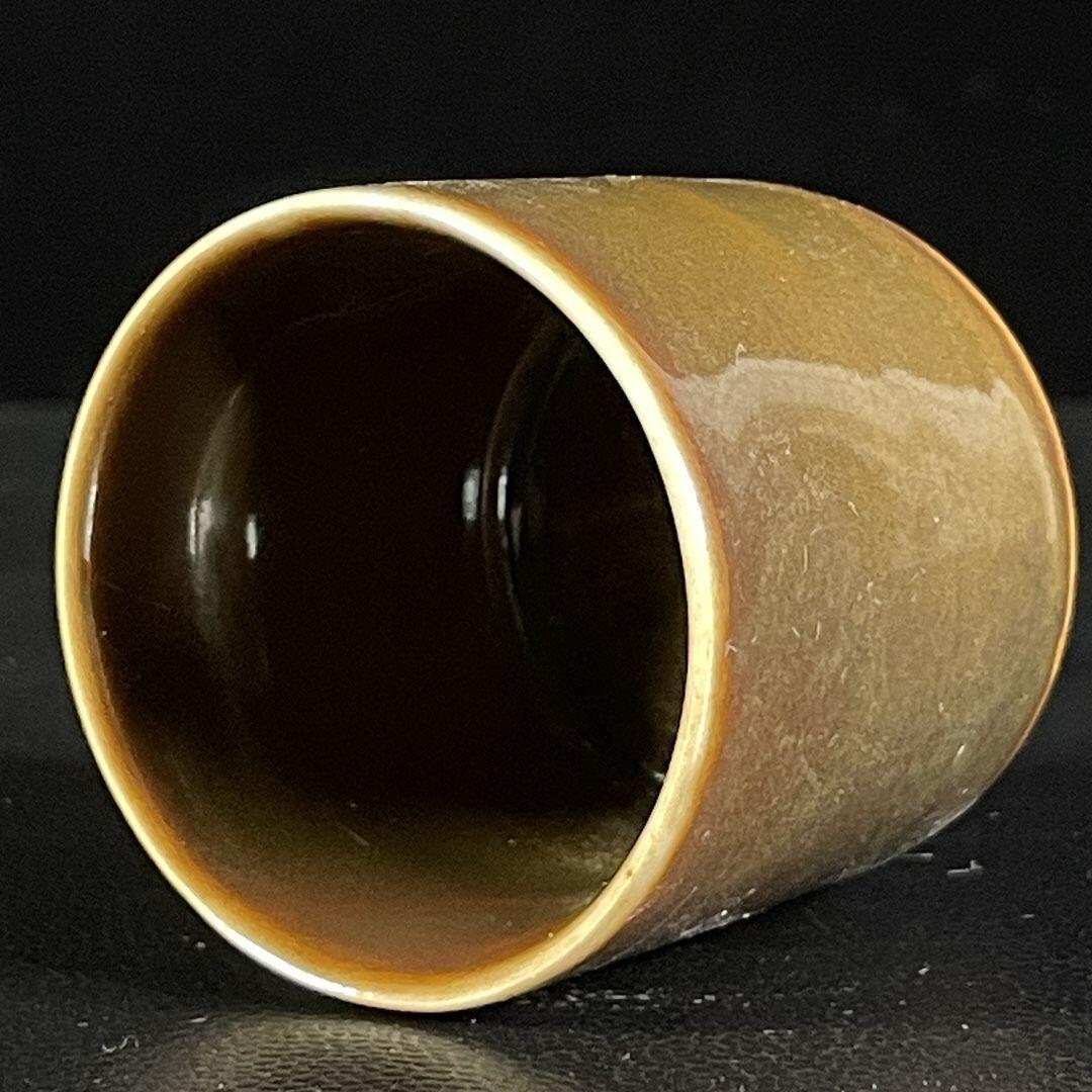 听雨轩  古玩陶瓷专场 单色釉酱釉色茶杯
