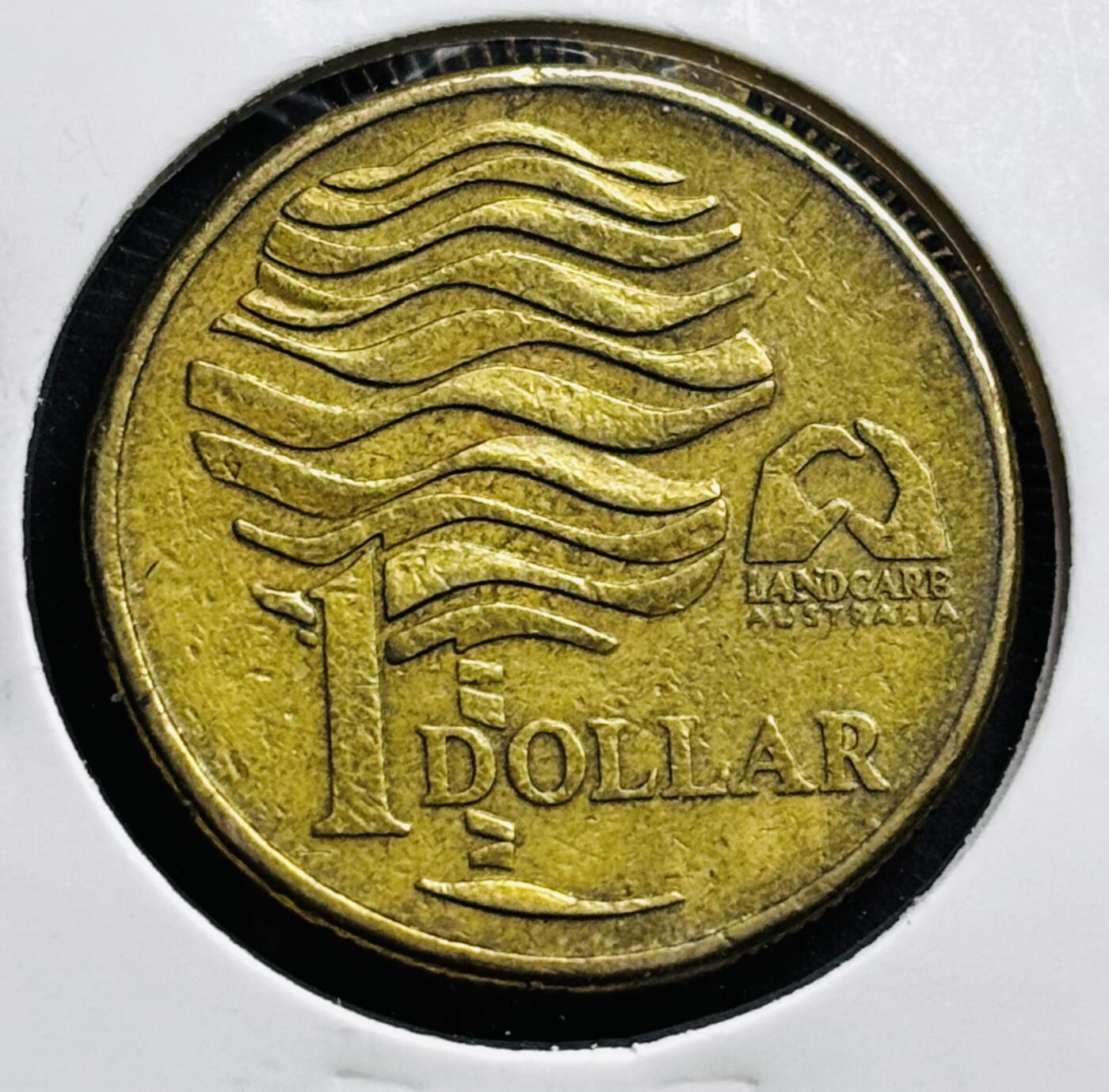 文馨钱币收藏第 274 场，批量银币，散币场 长期接收代拍品 1993 年澳大利亚土地环境保护一元纪念币