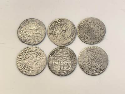 博洋堂世界钱币拍卖第142期（全场包邮） - 波兰1587-1632年西吉斯蒙德2波尔卡1/24泰勒6枚一组