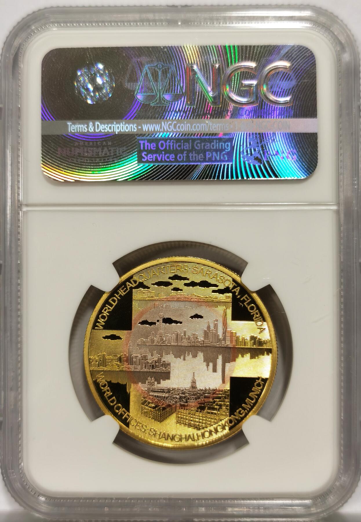 博洋堂世界钱币拍卖第142期（全场包邮） NGC PF70UC 2017年NGC成立30周年纪念章-2