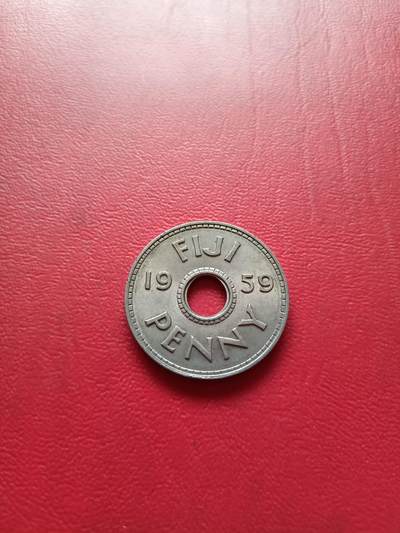 【云涧收藏】第六十八场 - 斐济1959年1便士