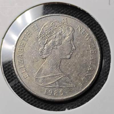 KK钱币收藏小铺 第354场 2月预留时间 周末发货 -  1985新西兰10分 加拿大代币