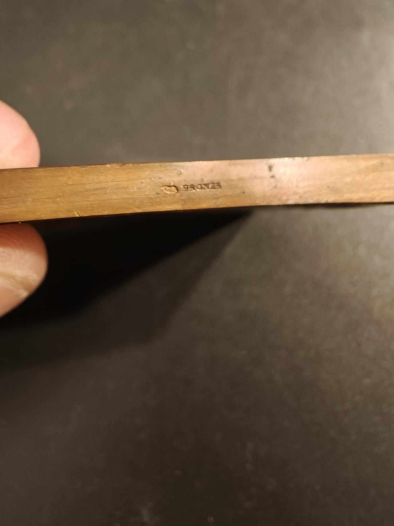 老王徽章第154期 法国索姆市农业协会方形大铜章     尺寸60×40mm.   重量115.5g