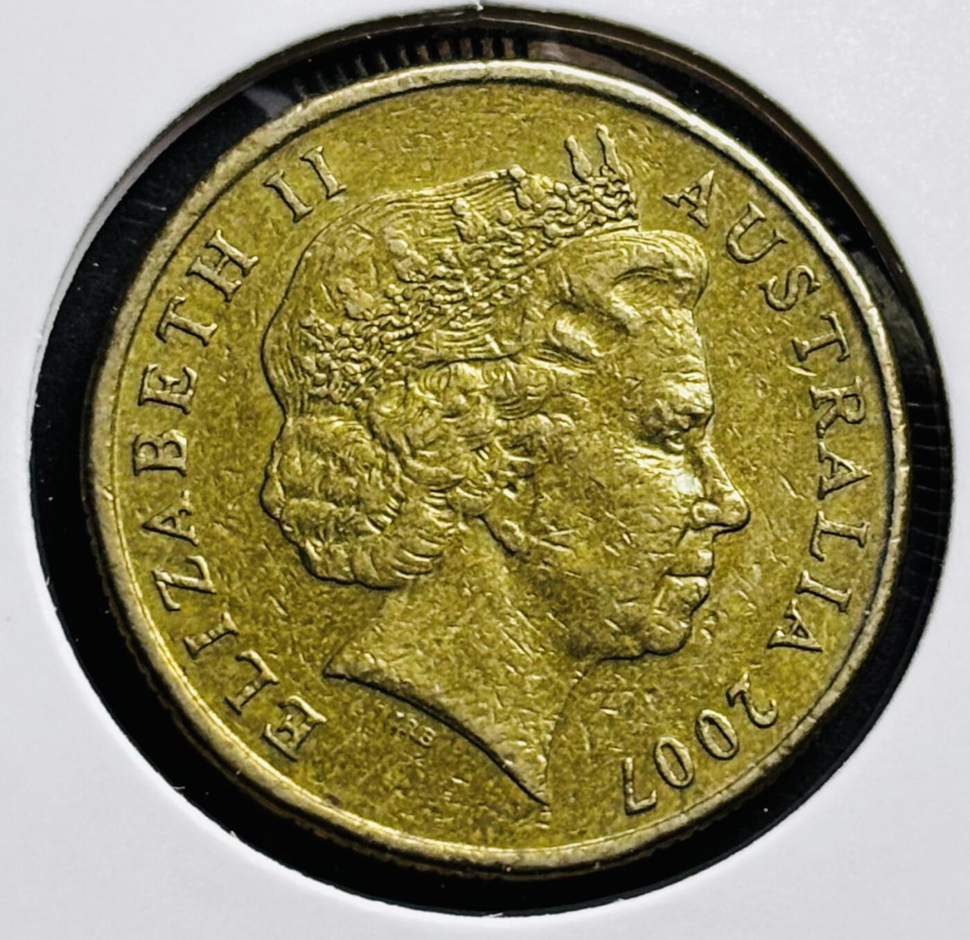 文馨钱币收藏第 274 场，批量银币，散币场 长期接收代拍品 2007 年澳大利亚1元APEC亚太峰会纪念币