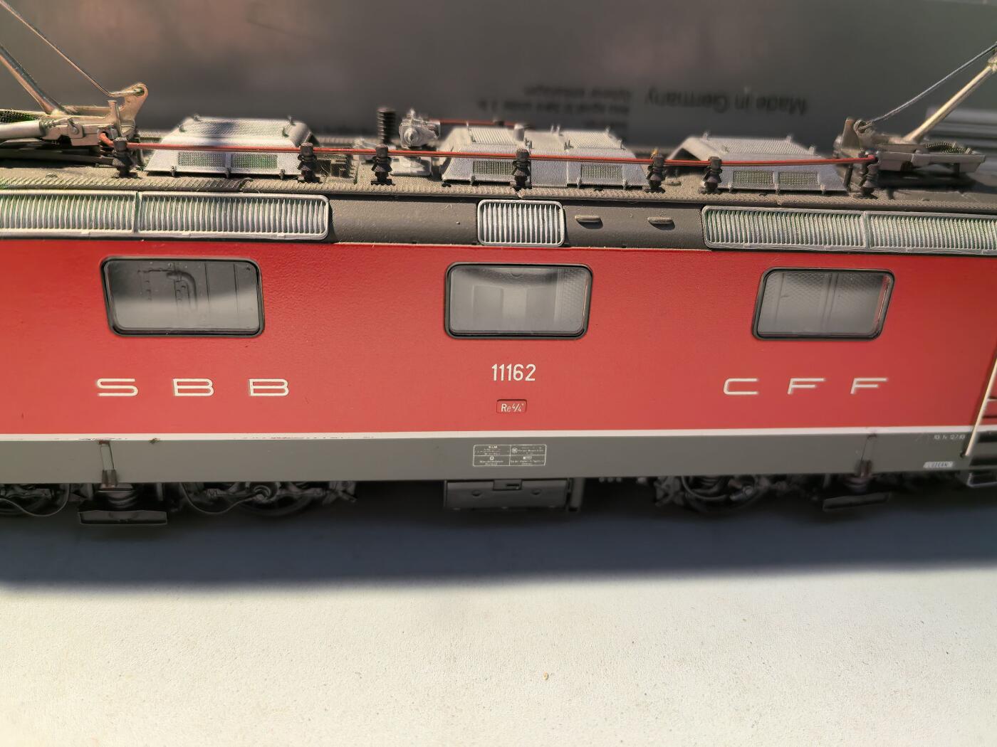 盛世勋华——号角文化勋章邮票专场拍卖第282期 Marklin 3734 HO比例 SBB 瑞士铁路 Re4.电力机车车头模型